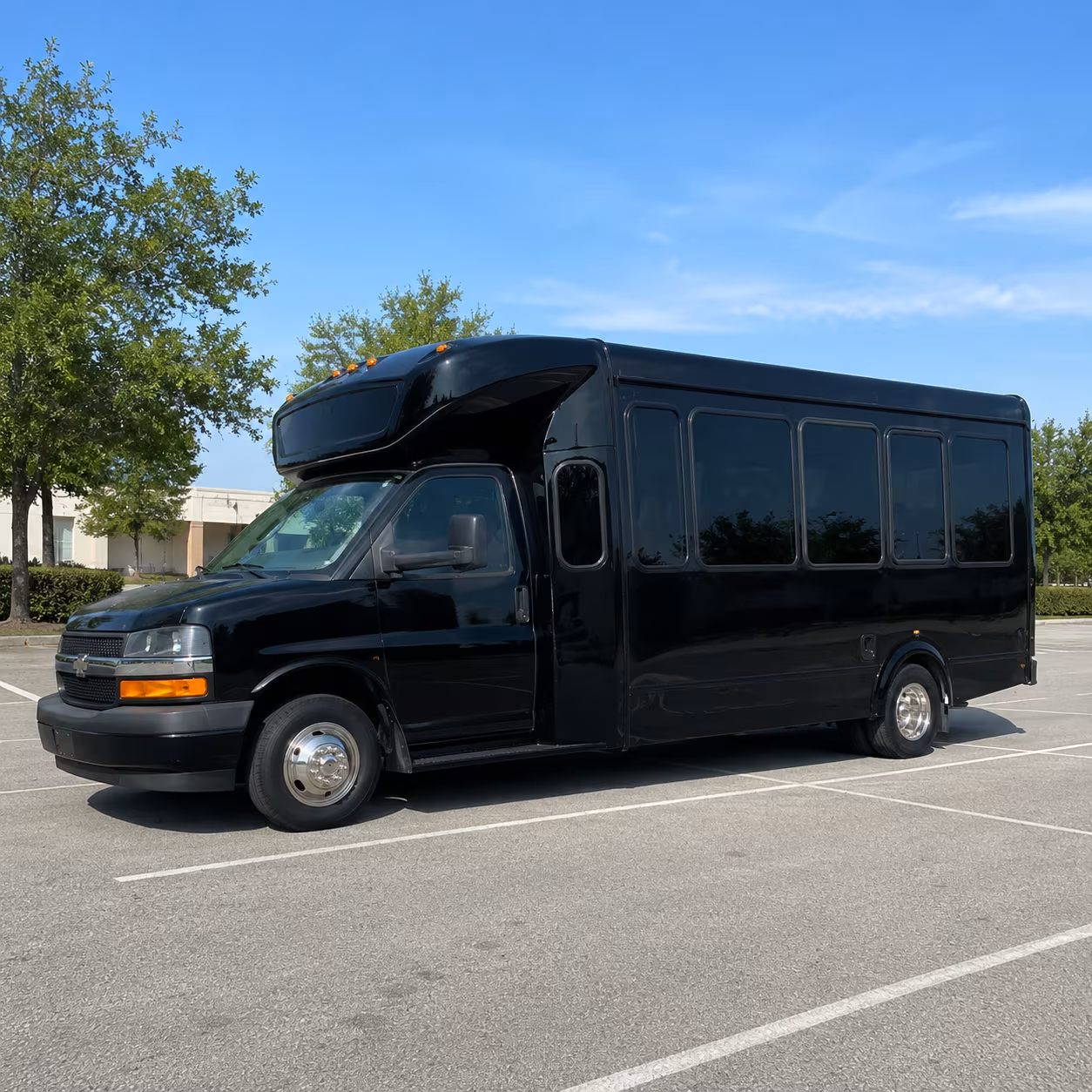 Nashville Birthday, Sweet 16, & Quinceañera Transportation party bus exterior