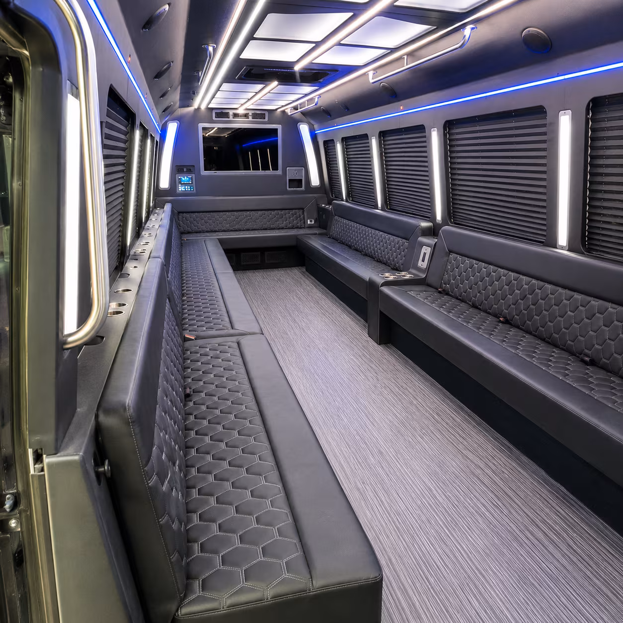 Nashville Concert & Music Festival Transportation party bus exterior