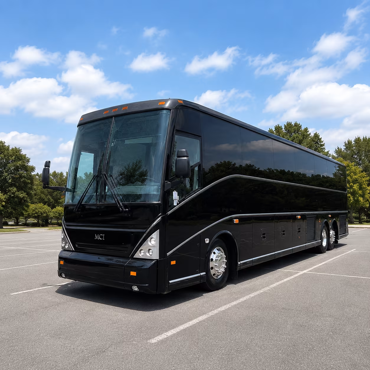 Nashville Corporate Transportation party bus exterior