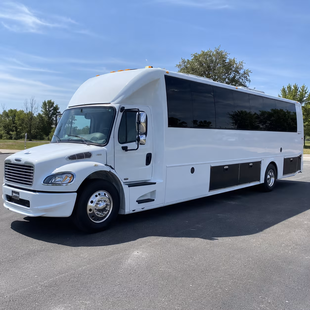Nashville Private Event Transportation party bus exterior