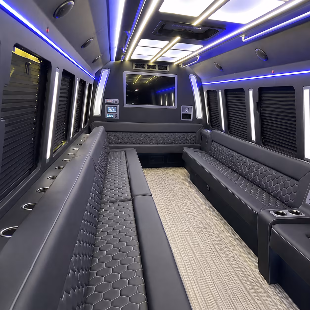 Nashville Private Event Transportation onboard seating