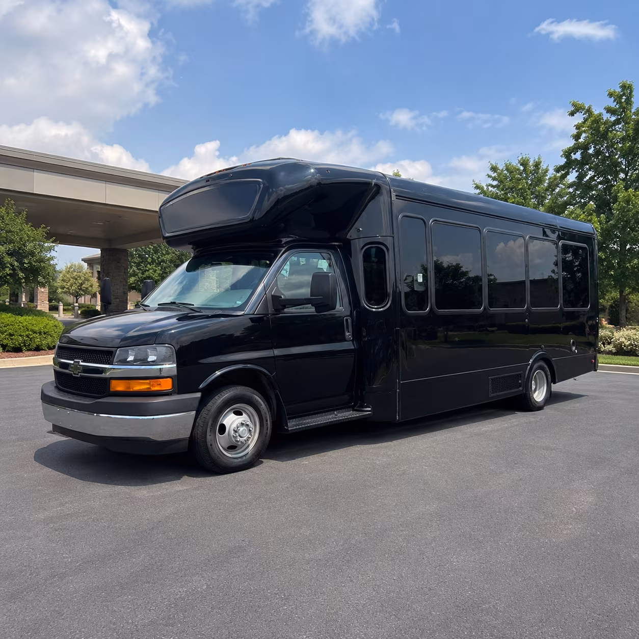Nashville Prom & Homecoming Transportation party bus exterior