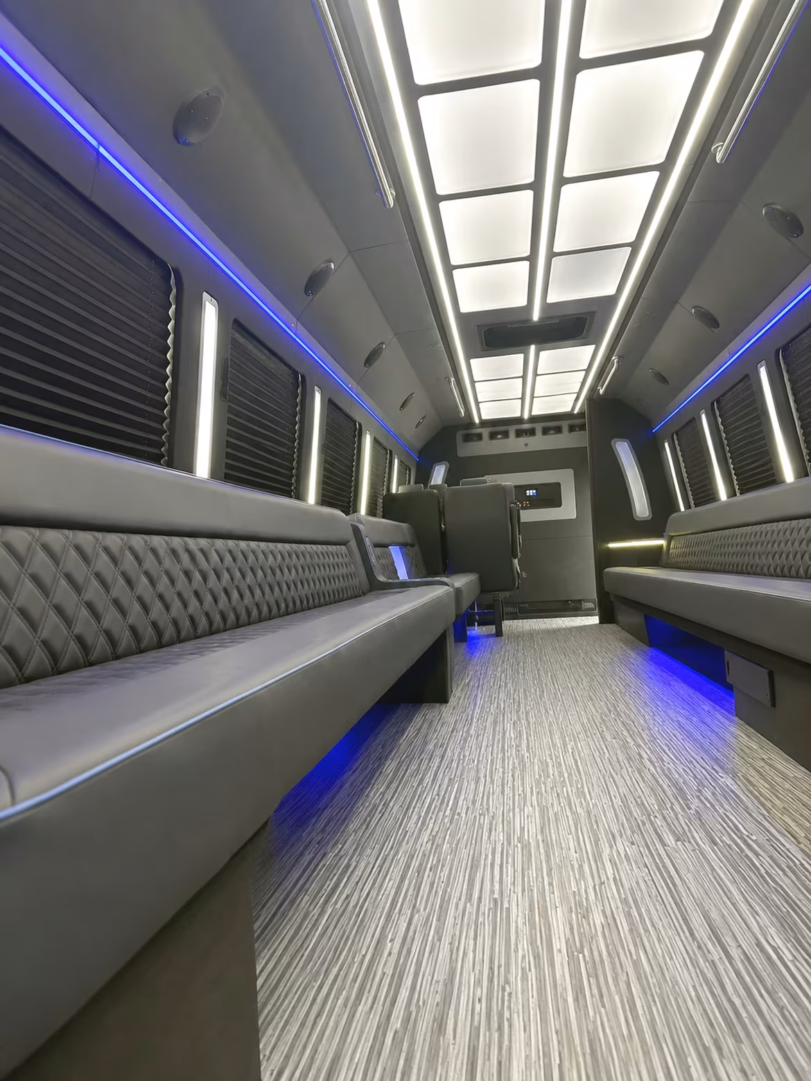 Nashville Prom & Homecoming Transportation party bus interior
