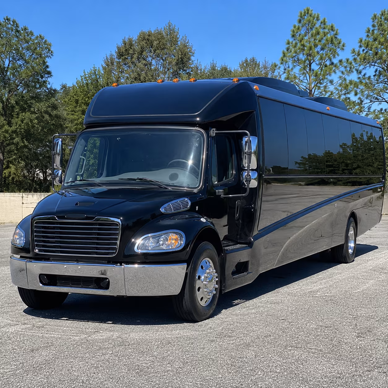 Nashville School Event Transportation party bus exterior