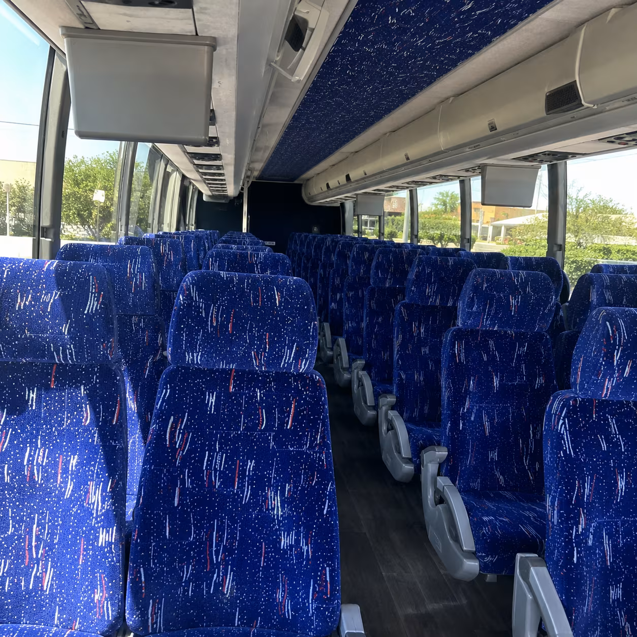 Nashville School Event Transportation party bus interior