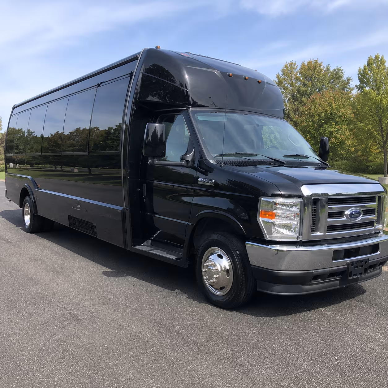 Nashville Sporting Event Transportation party bus exterior