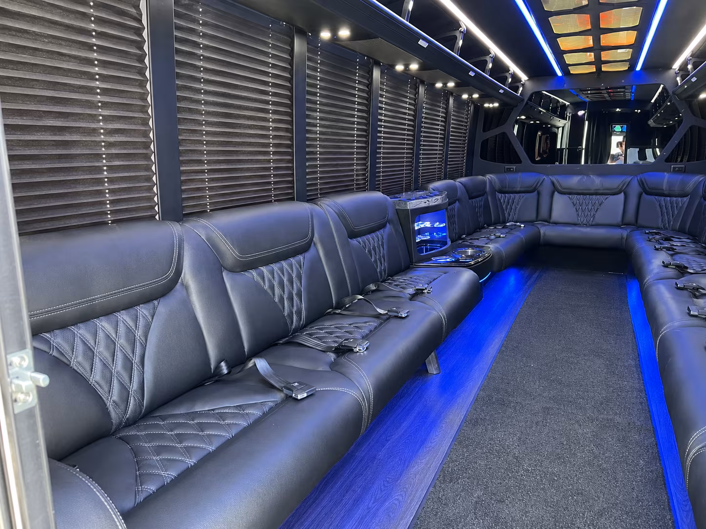 Nashville Wedding Transportation party bus exterior