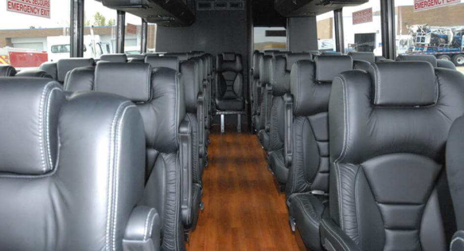 Hendersonville 20 Passenger Minibus Interior