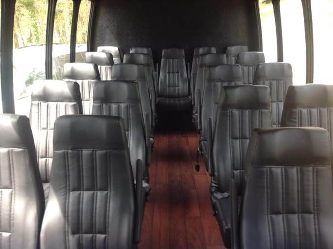 Smyrna 30 Passenger Shuttle Bus Interior