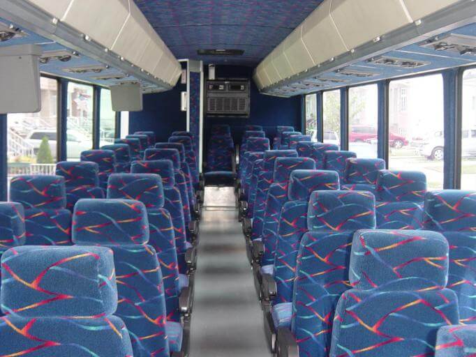 Spring Hill 35 Passenger Shuttle Bus Interior