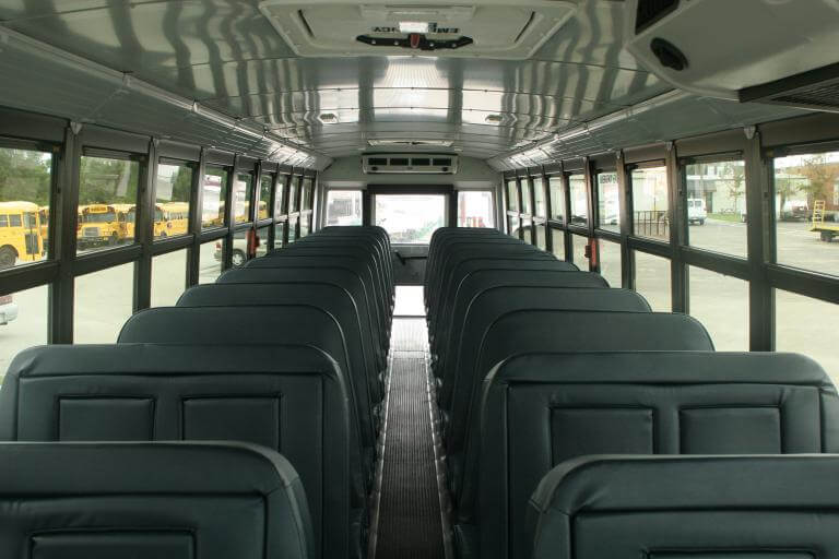 Collierville 47 Passenger School Bus Interior