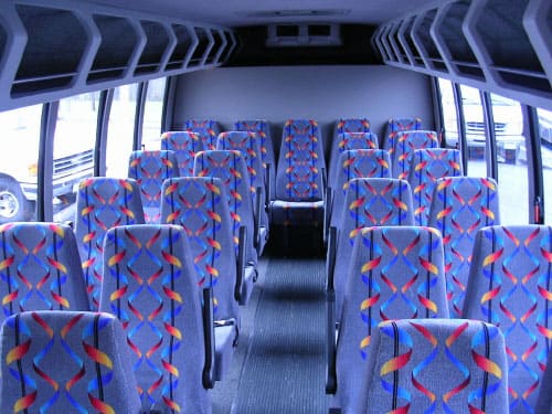 Kingsport 15-35 Passenger Minibuses Interior