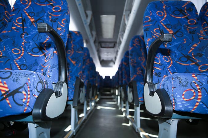Murfreesboro 47-56 Passenger Charter Buses Interior